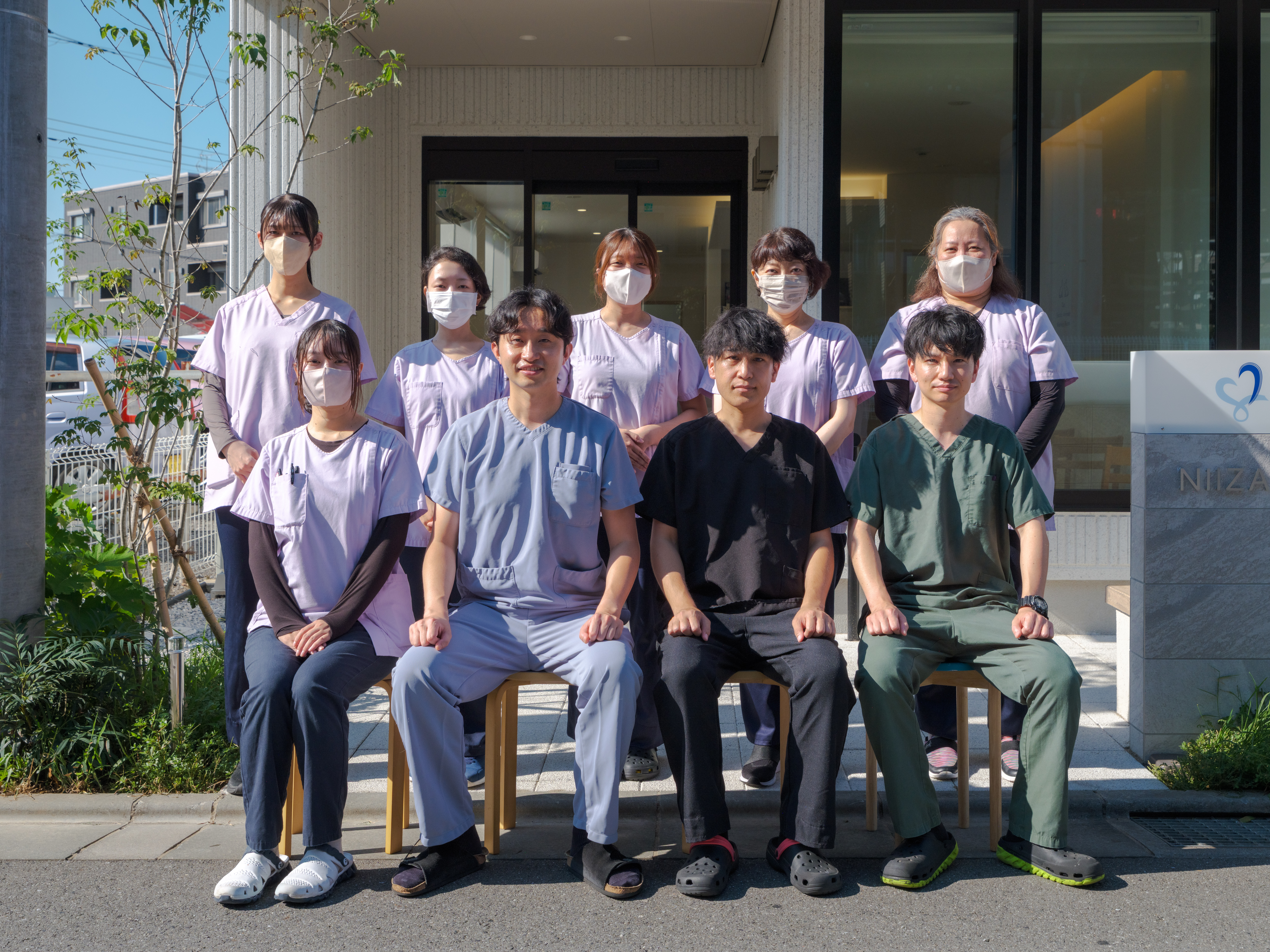新座どうぶつ病院 スタッフ集合写真
