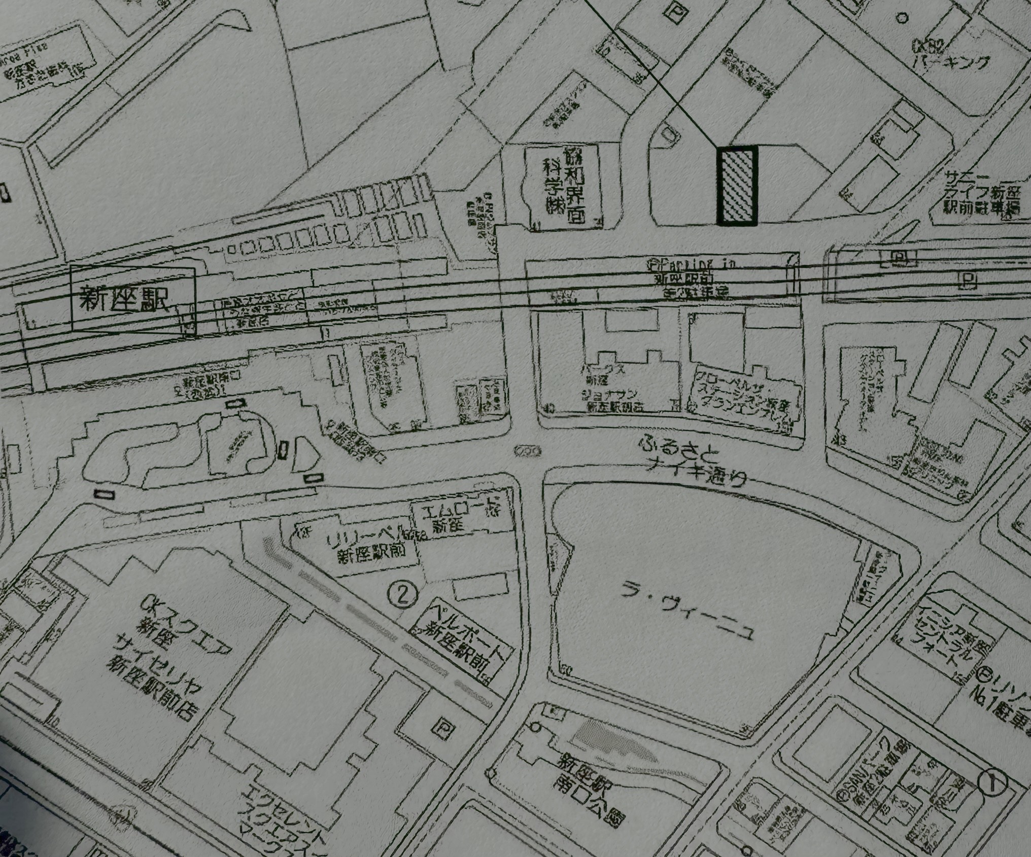 新座動物病院移転先予定の地図